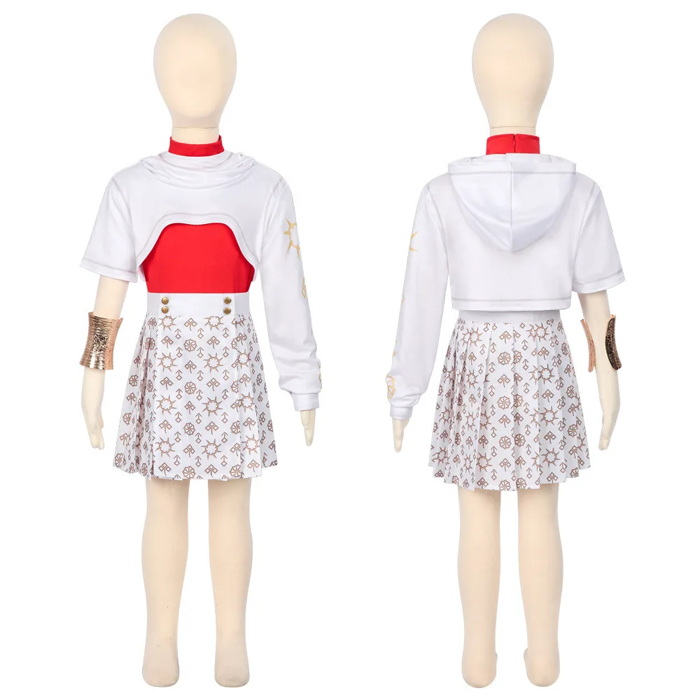 

Костюм для косплея «Зомби из старшей школы 4»: Набор для девочек для Хэллоуина, образ персонажа из телесериала