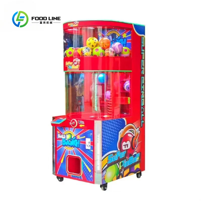 

Customized Pinball Machine Coin-operated Arcade Gift Machine Metal Plastic Construction 1 Year Warranty English Language Support