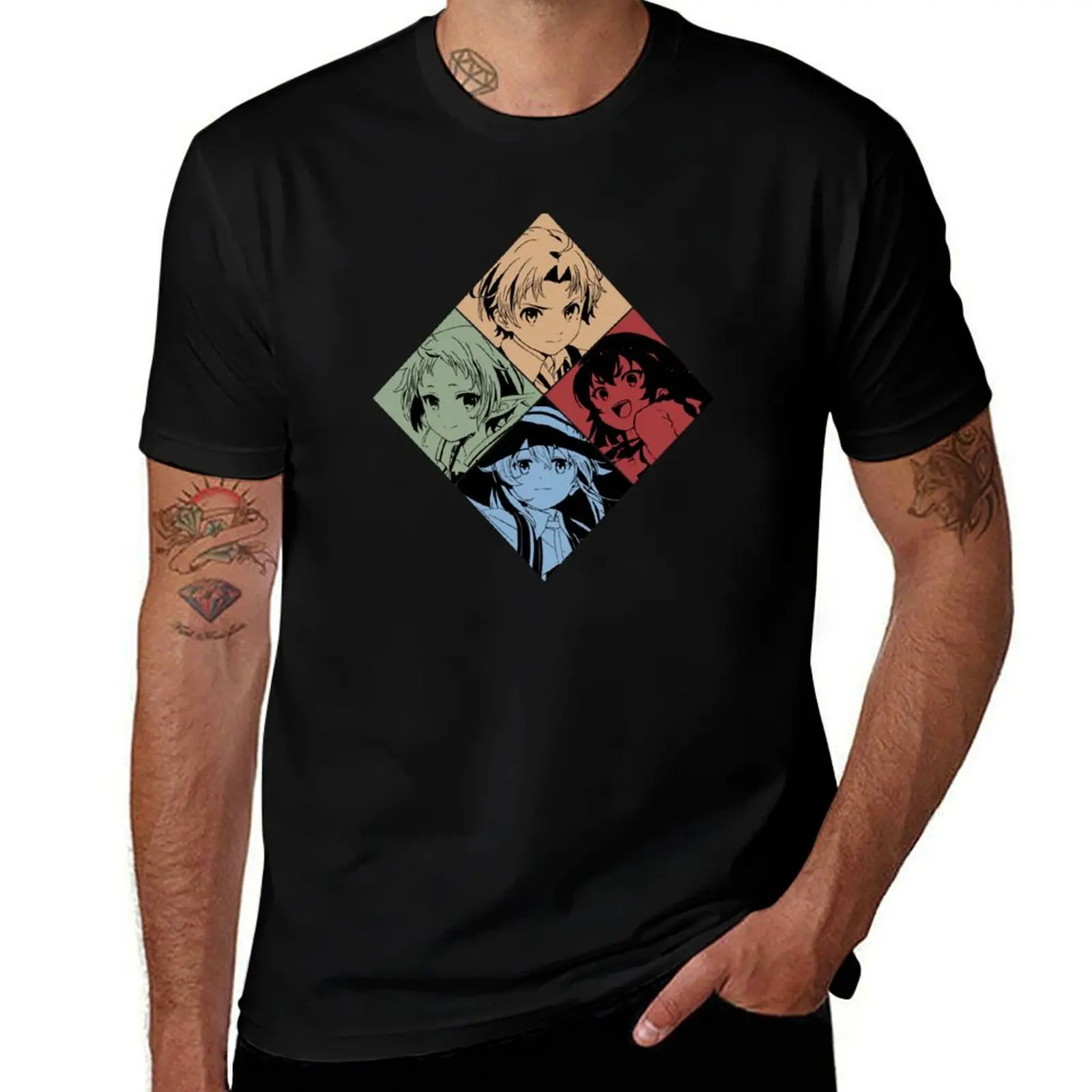 

Klasik Mushoku T-Shirt t shirt custom print t shirts for man graphic vintage T-Shirt