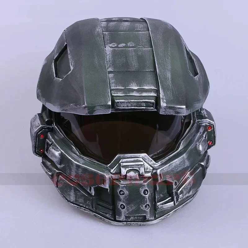 

Helmet Prop Replica Cosplay Costume Full Head Mask PVC Equipment Master Chief Game Accessories6;d'3,h'7.b;