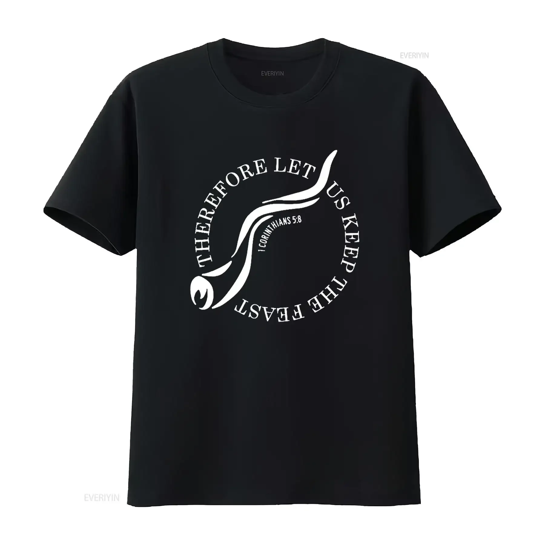 Há nós deixe manter a festa 1 corinthians 5 8 shofar moda t camisa vintage lavado casual roupas de grife ligeiramente unisex