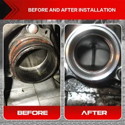 Motorcycle NO LEAK O-ring Exhaust Manifold For Honda CR125 1990-2002 Flange O-rings Motor Replacement HondaCR125 Tools Parts HOT