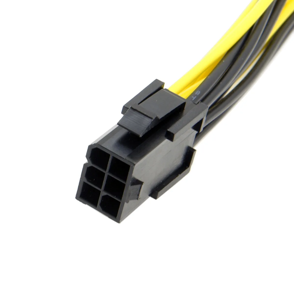 Cablecc PCI-E PCI Express ATX 6 pinos macho para duplo 8 pinos e 6 pinos fêmea divisor de placa de vídeo cabo de extensão de alimentação