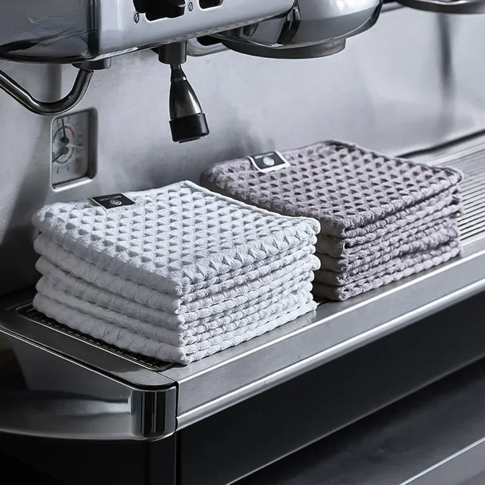 Coffee Machine Cleaning Bar Towel High Fiber Absorbent Coffee Shop Appliances Applicable To Cafes, Kitchens And Plates