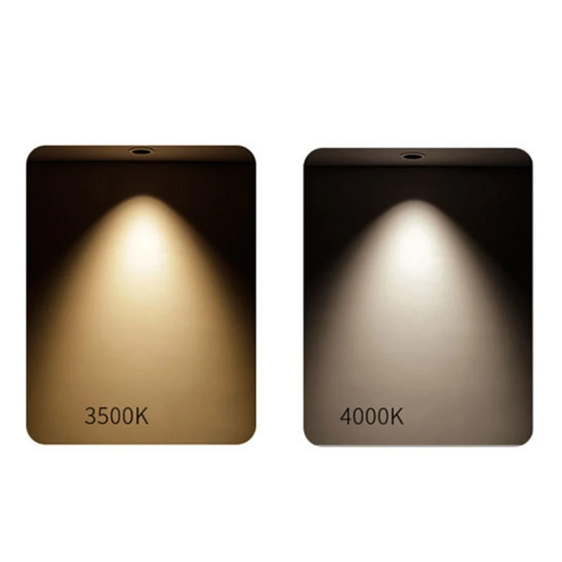 Foco LED COB antideslumbrante, regulable de luz descendente 7W, iluminación de aluminio para comedor, oficina y dormitorio