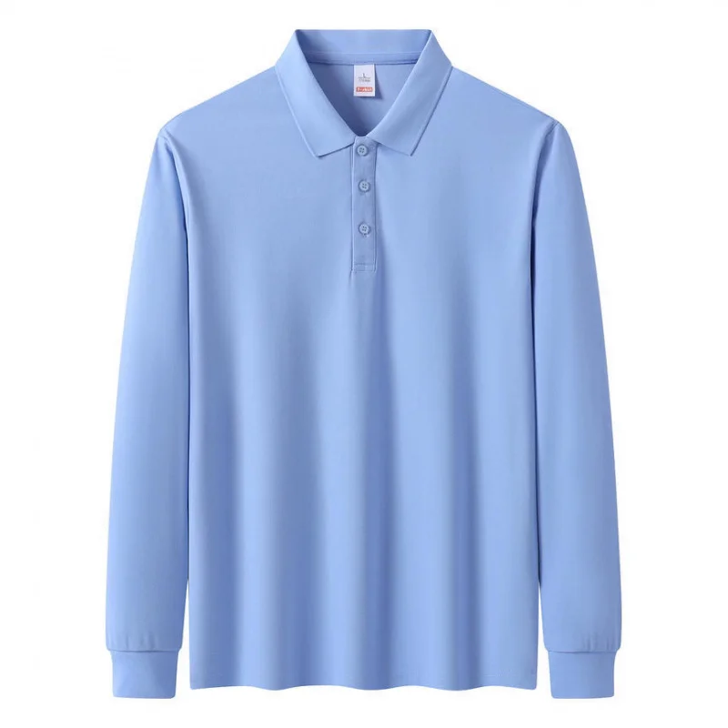 

Long Sleeve Workwear Custom Printing Corporate Uniforms Advertising Cultural Shirts Turn-Down Collar Shirts Group Wear