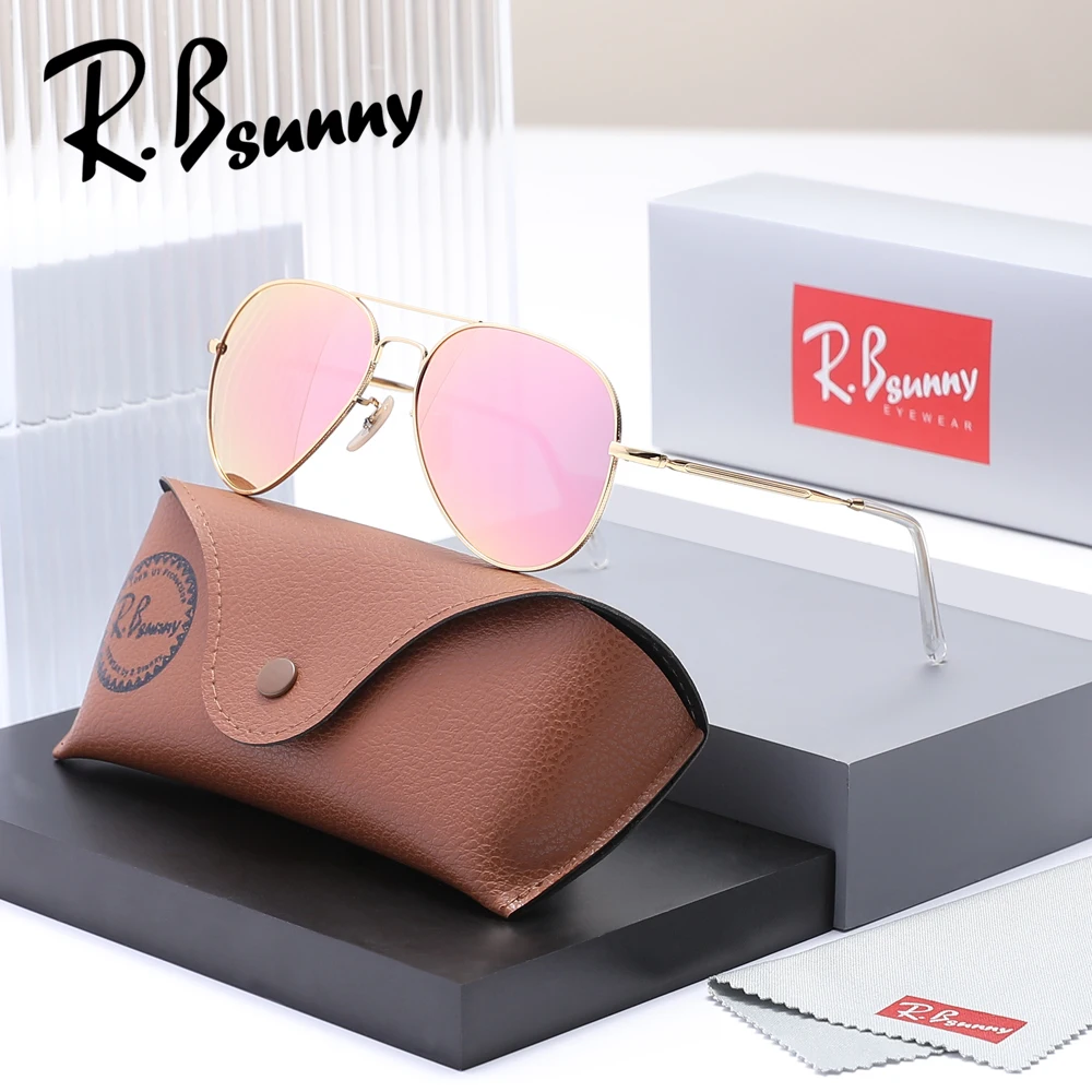 Fashion Pilot Polarized Sunglasses For Men Women Driving Metal Sun Glasses  UV400 Oculos Gafas De Sol