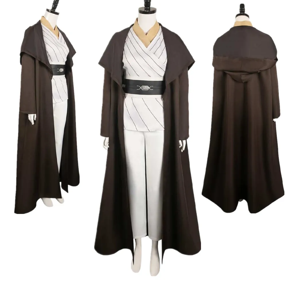 Halloween Master Indara Cosplay Traje para Mulheres, Fato de Festa Carnaval, Manto, Robe, Calças, Cinto, Roupas