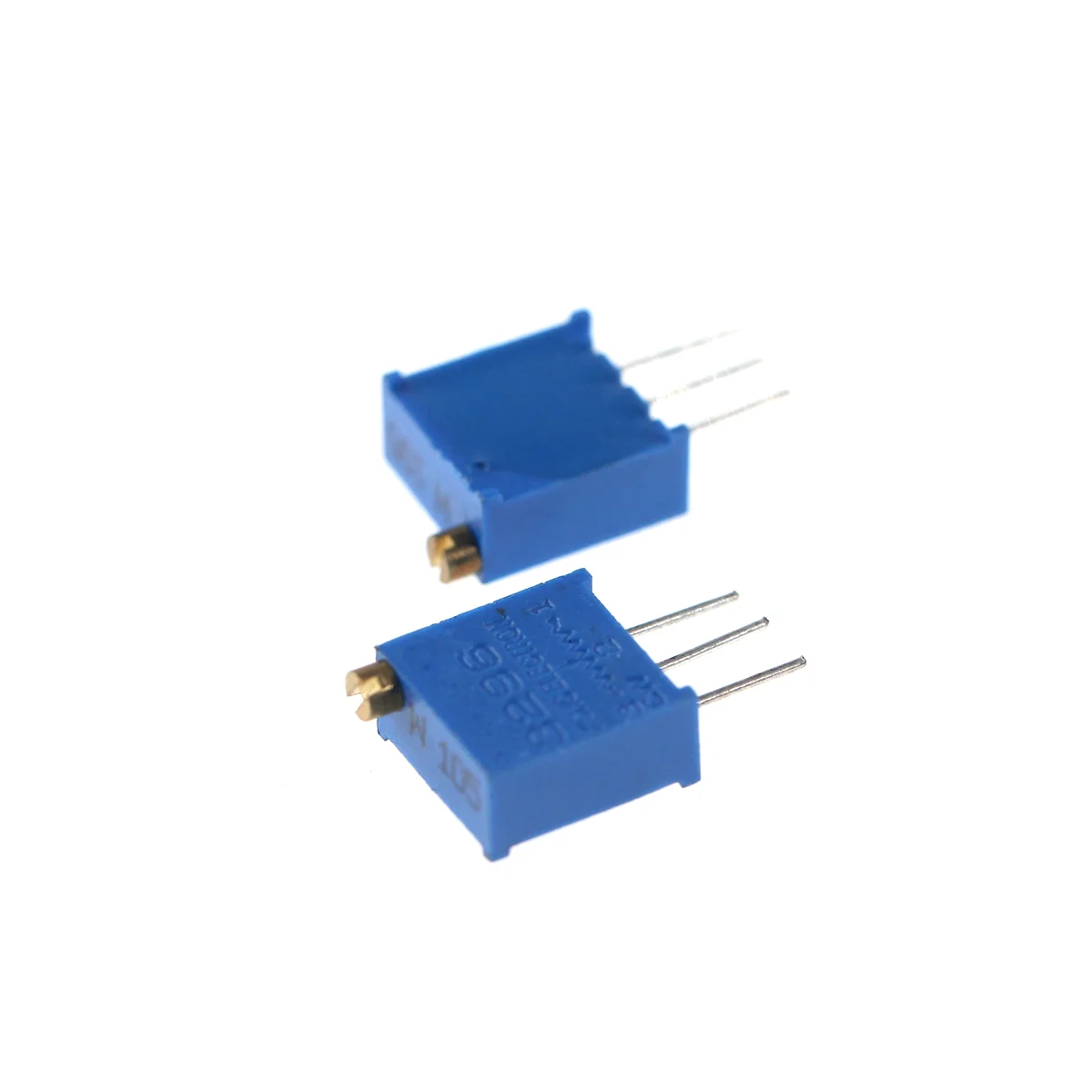 10pcs 3296 3296W 1K 2K 5K 10K 20K 50K 100K 200K 500K 3296X Trimpot 트리머 전위차계 102 103 104 203 503 502 204 1M 옴