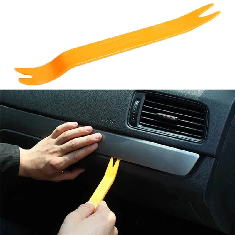 4pcs Car Door Clip Car Disassembly Tools Set DVD Stereo Refit Kits Interior Plastic Trim Panel Dashboard Removal Tool