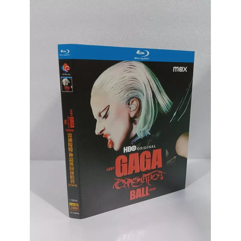 Blu-ray Reddy Gaga 2024 Latest Concert Live Performance High Definition Video Disc Collection