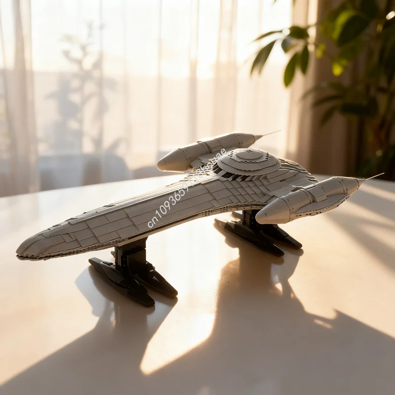 

2722 шт. MOC UCCS Royal Nubian Звездный корабль Звезда Модель Строительство Рождественский подарок Блоки Сборка Креативная игрушка Образовательный кирпич Дети