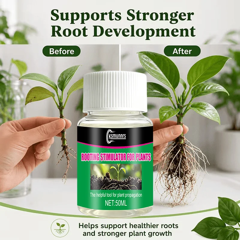 Plant Rooting Booster Liquid Supplement for Potted & Hydroponic Plants Promotes Healthy Root Growth And Plant Nutrients
