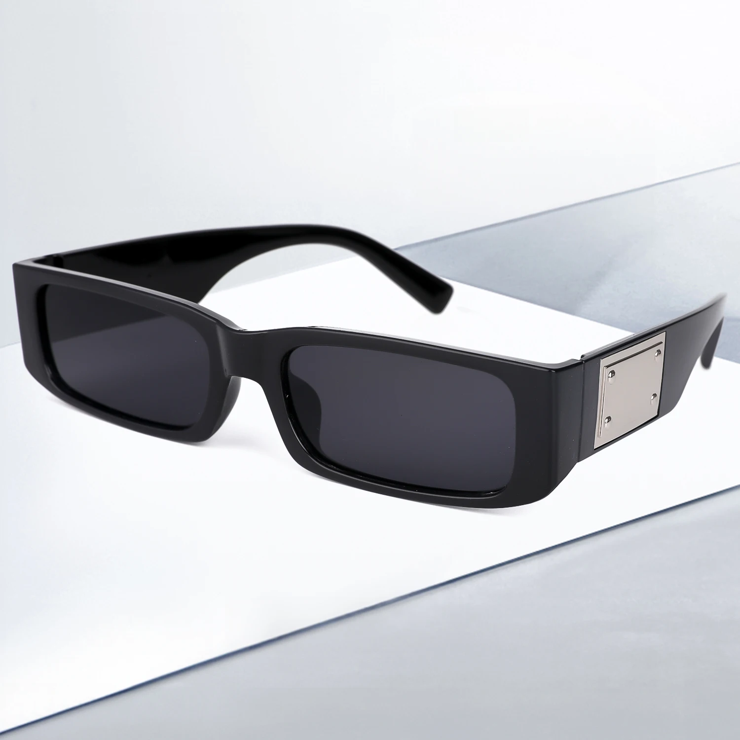 Trendy One Piece Sunglasses Men Women New Luxury Brand Punk Sun Glasses Star Shape Glasses UV400 Oculos de so