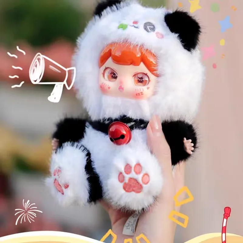 

Babythree Pufufu Blind Box Trendy Ornament Cute Female Bedroom Decoration Good Luck Bell Play Toy for Three-Year-Old Gift