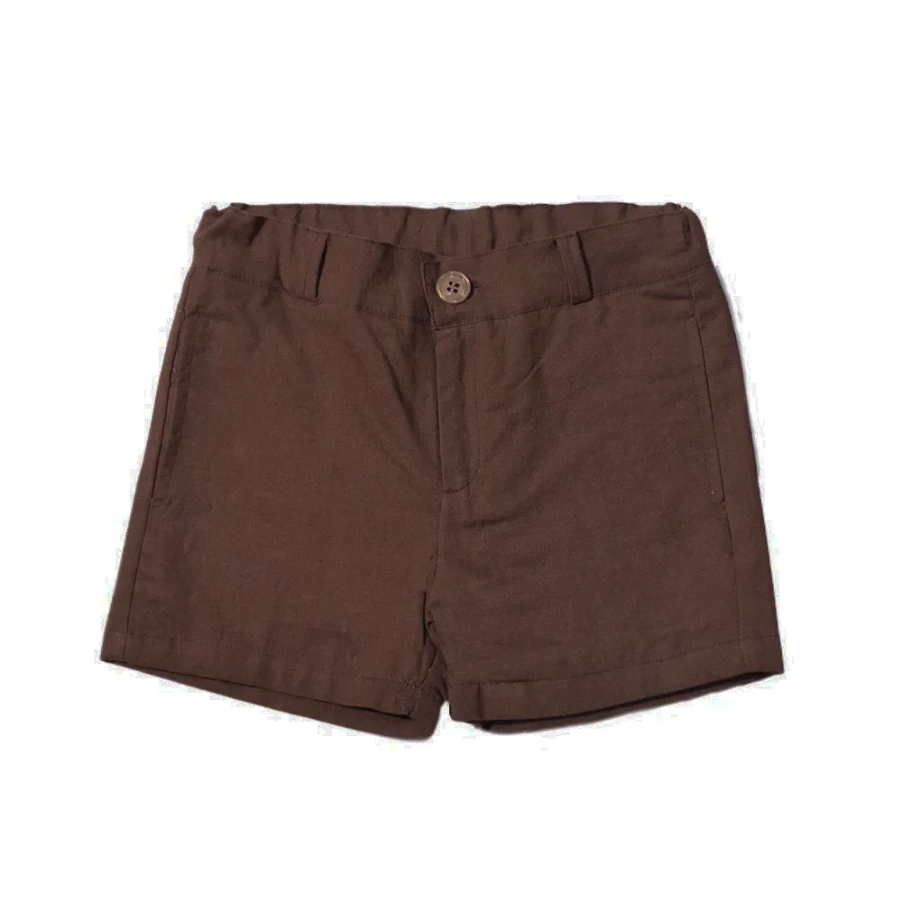 Chocolate Collection – Linen Shorts