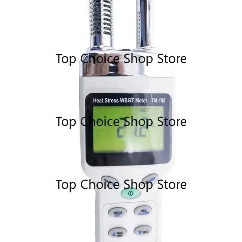 TM-188 TM188 Range 0~59C(Indoor) 32~138F(Outdoor without Sunlight)  HEAT STRESS WBGT METER
