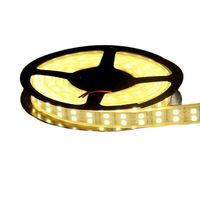 100m DC12v 120leds/m RGB Led Strip 5050 5m/reel Double Row Warm White/White Led Tape Light Waterproof IP67