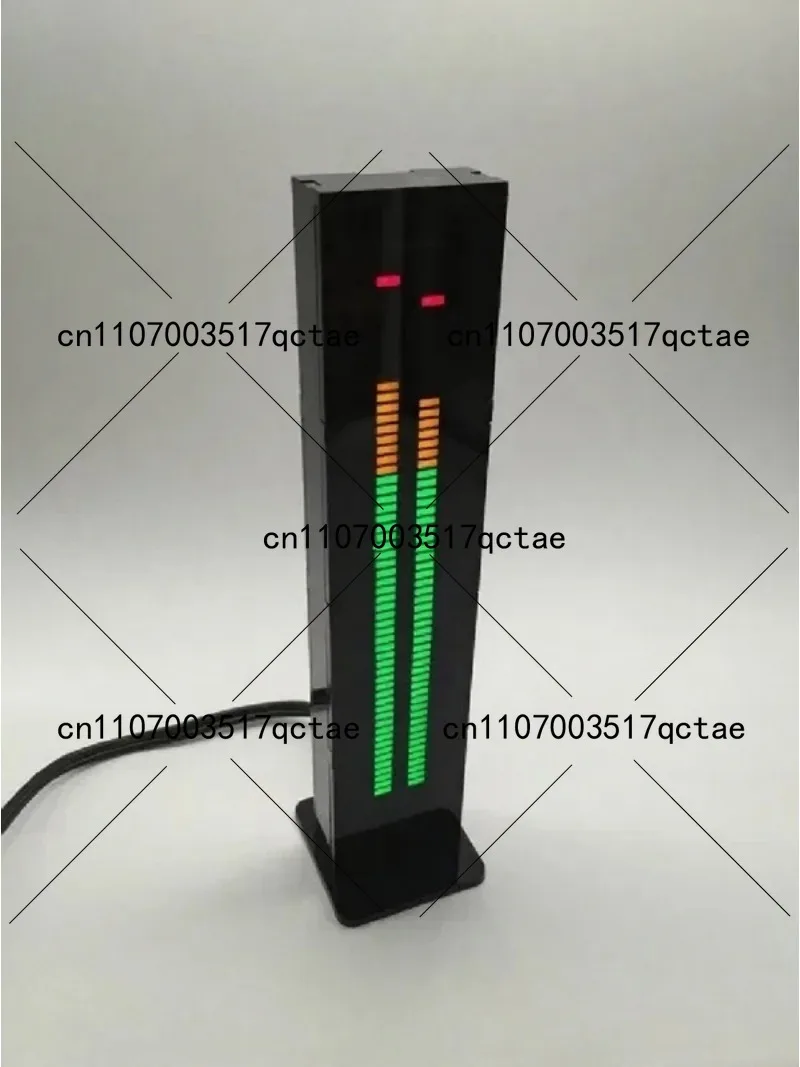 Professional Music Spectrum Indicator Dual Channel 60 Band Volume Display for Audio System