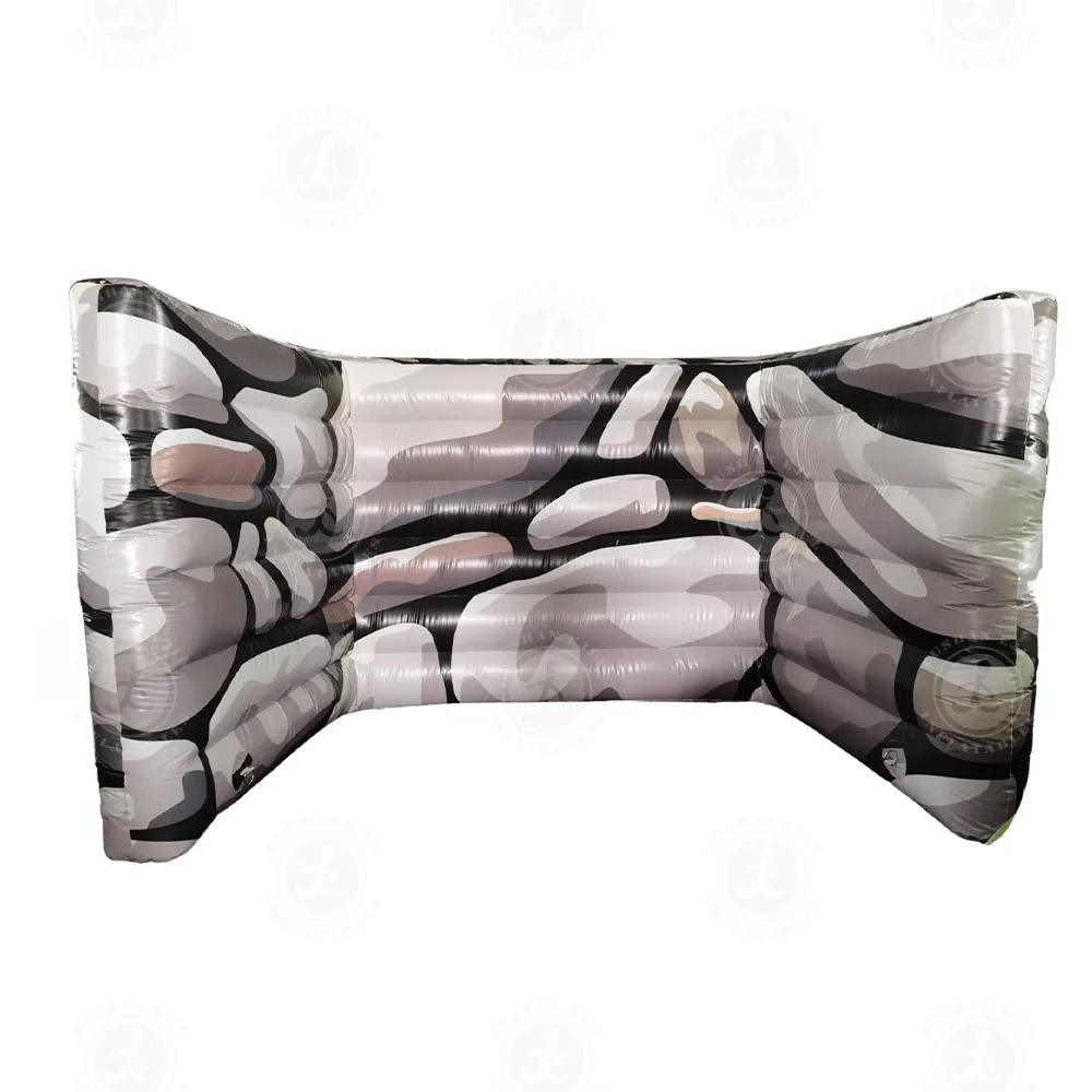 

Новый дизайн, надувной камуфляжный пейнтбол, бункер, надувной пейнтбол, бункер, стена