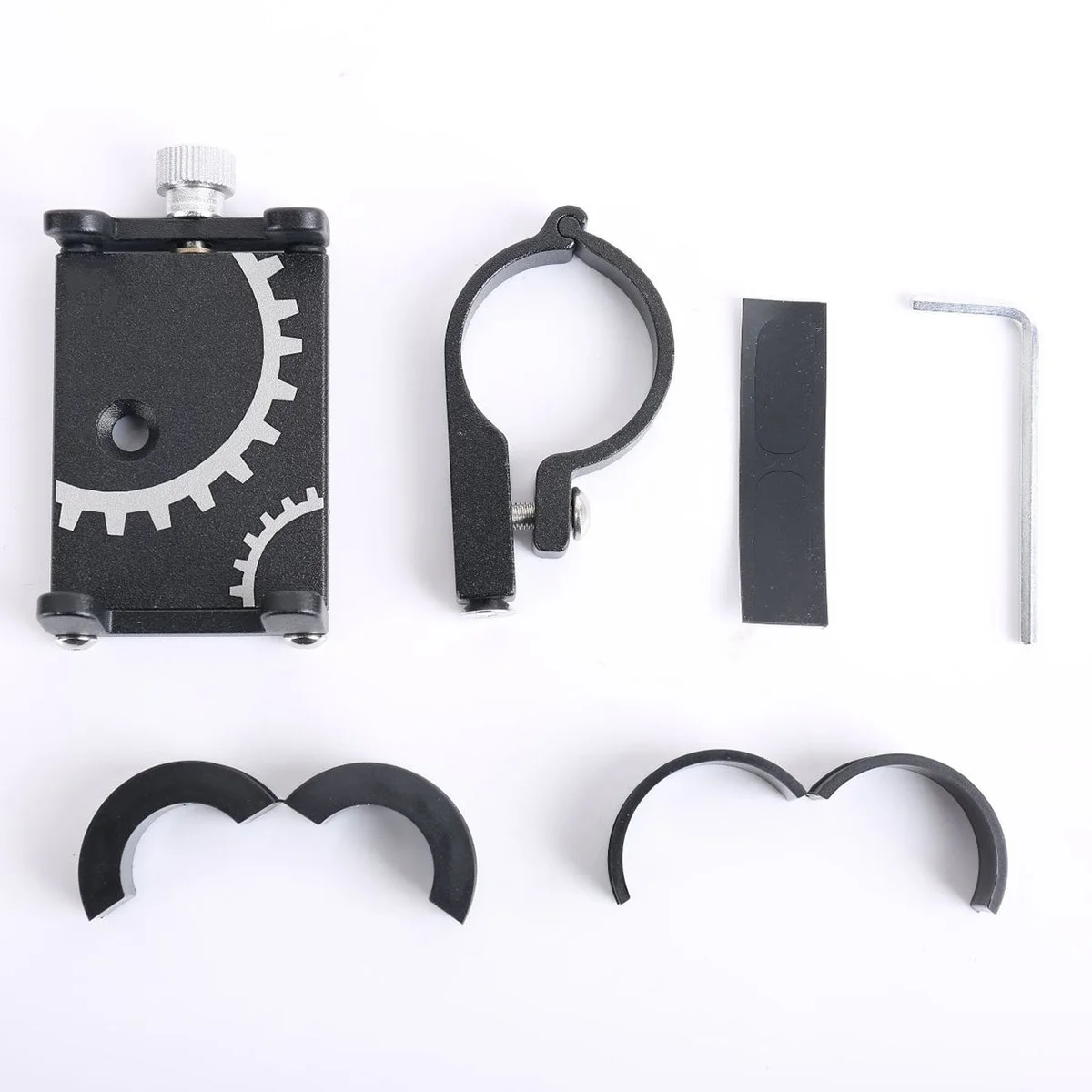 

Universal Aluminum Phone Holder 55-100Mm Adjustable Width For Smartphones Bike Mount 20-38Mm Handlebar Bracket Phone Holder