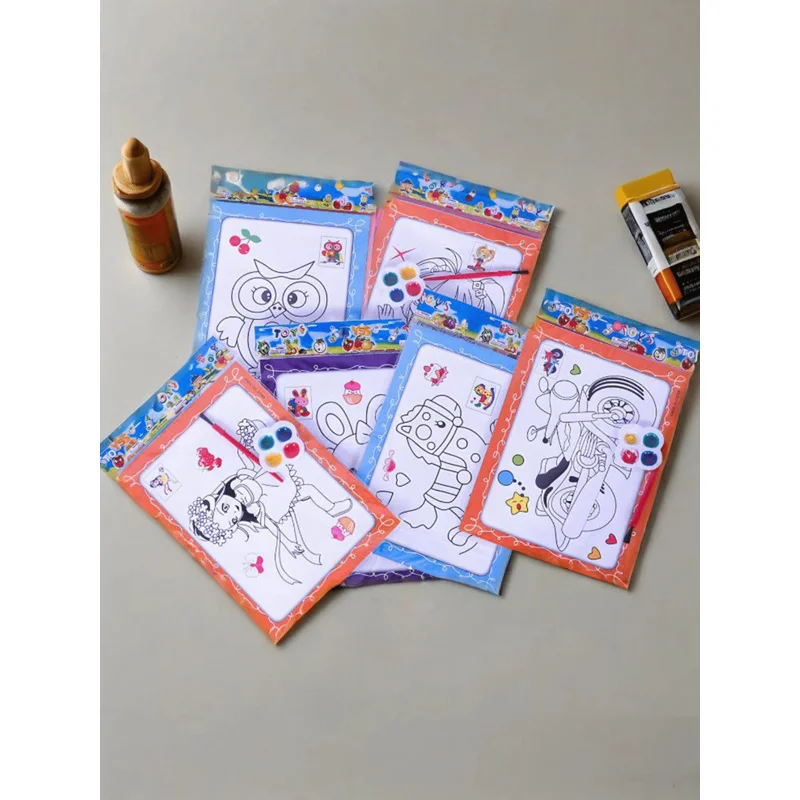 Watercolor Painting Coloring B - огляд і ціна Art Craft Books