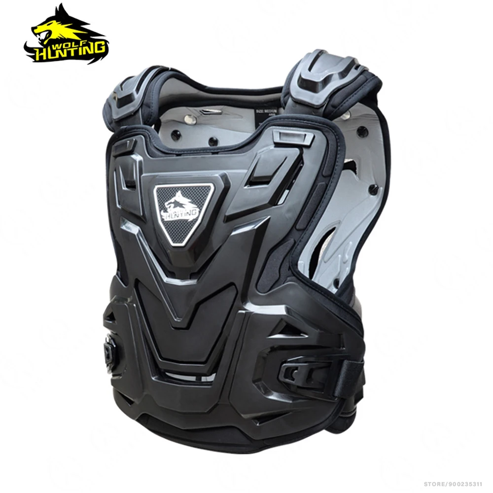 Motocross Body Armor Motorcycle Jacket Armor Vest Inner Outer Anti-fall Chest Protector Off-Road Dirt Bike Protective Gear