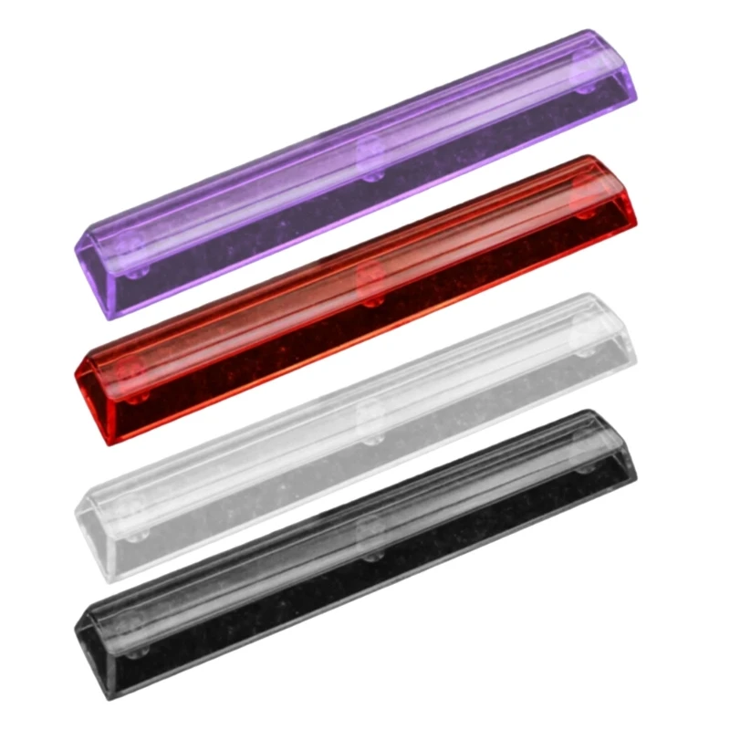 16FB PC Crystal 6.25U Spacebar Keycap Original Height Space bar Keycap Smooth Typing