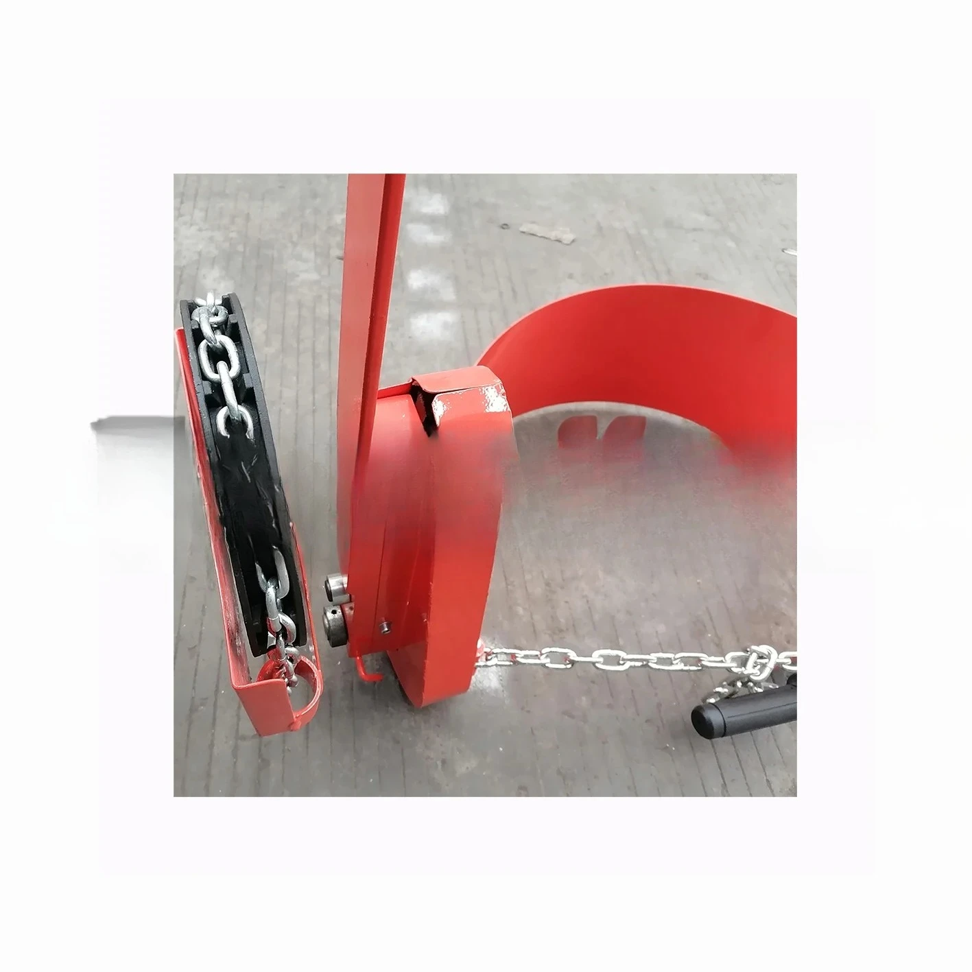 Good Quality Manual Type Vertical Tilting Oil Drum Lifter Clamp, Drum Lifter With Manual Type Tilting
