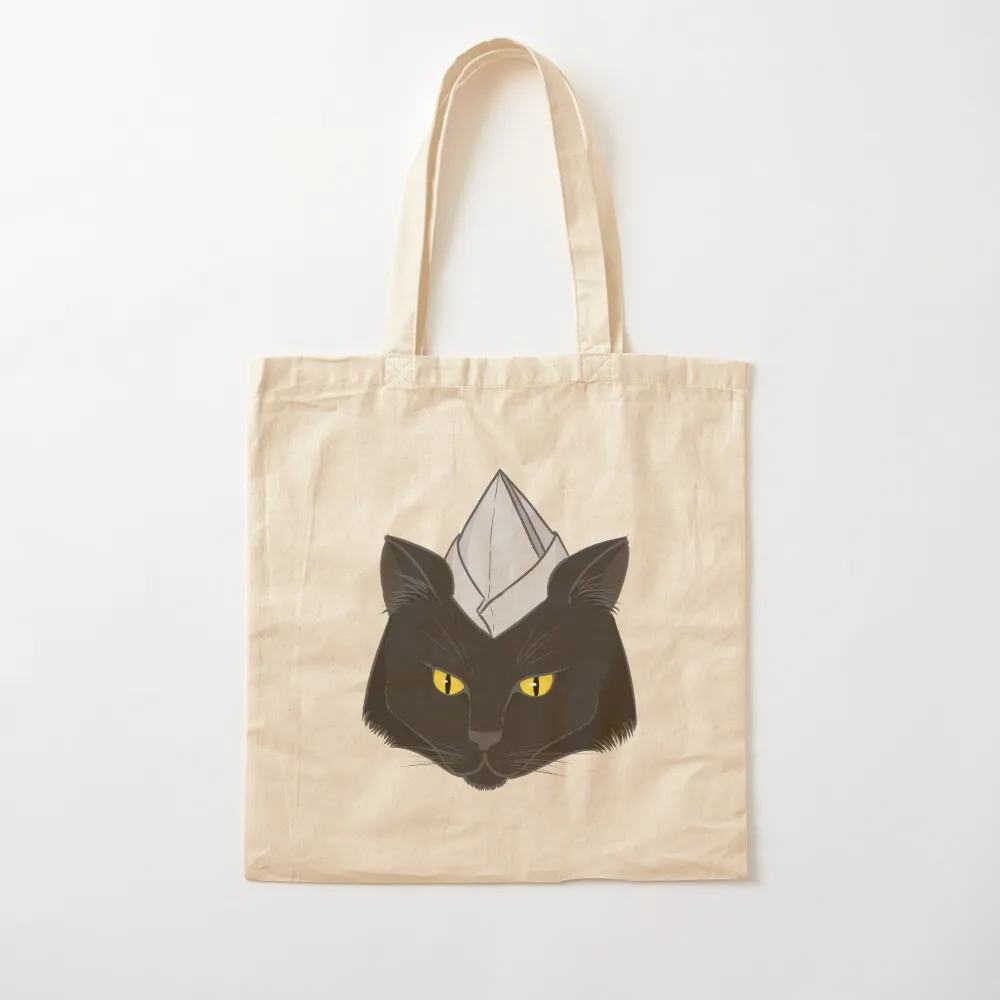 Paper Hat Cat Tote Bag female bag eco bag folding reusable shopping