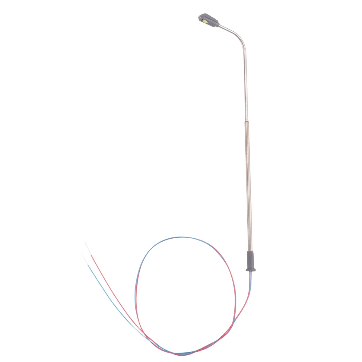 A44T50Pcs 1:150 Model Street Light Railway Train Lamp LED Garden Landscape Light Outdoor Yard Light DIY Sandbox Game