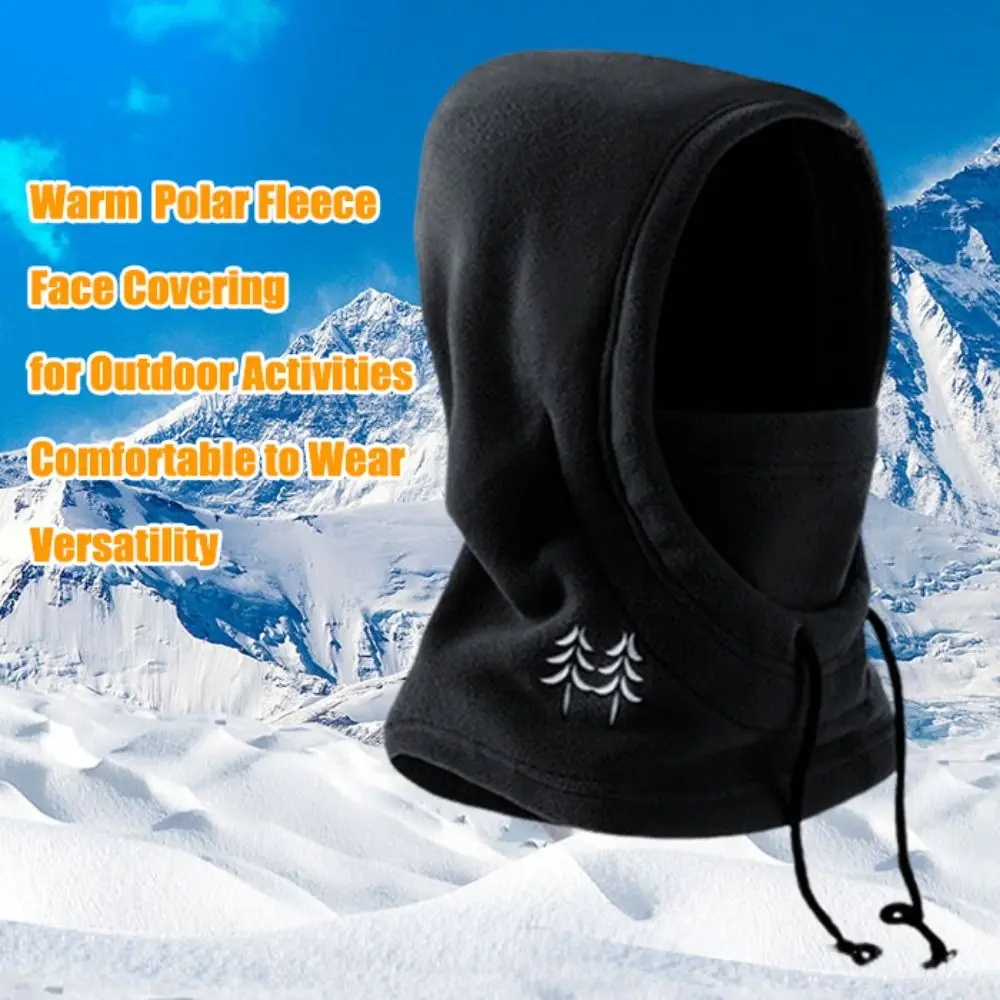 Classic Polar Fleece Men's Balaclava Face Mask Face Covering Cold Weather Hat Ski Mask for Women Neck Warmers