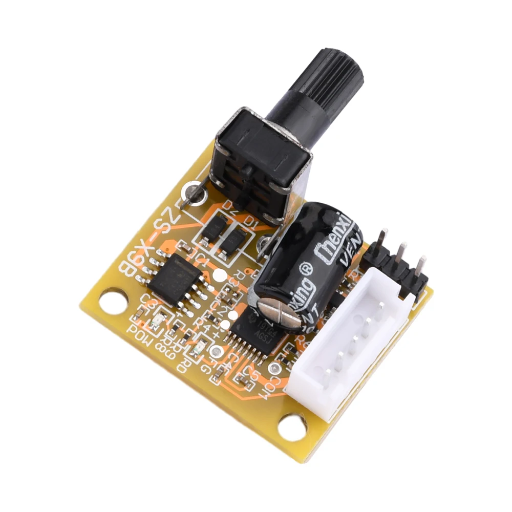 Imagem -05 - Bldc 3-phase Brushless Motor Driver 2a 15w dc Controlador de Velocidade do Motor Módulo de Placa Sensorless dc 5v12v 15w