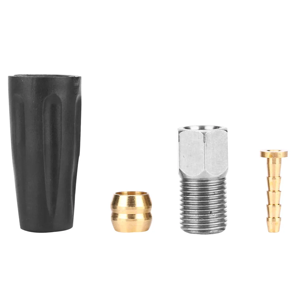 

14 шт., оливковая соединительная вставка для велосипедного кабельного шланга BH59, комплект корпуса велосипедного тормоза с соединительным болтом, компоненты Ket