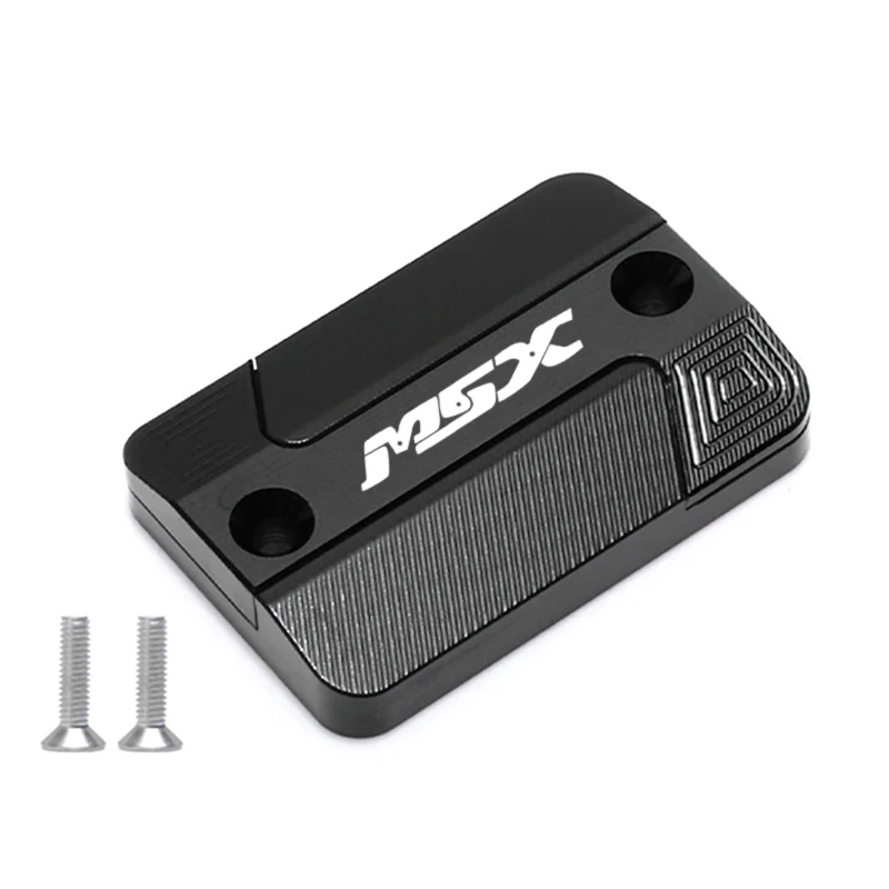 For Honda MSX125 Grom MSX 125 GROM125 CT125 Motorcycle Accessories CNC Aluminum Front Brake Fluid Fuel Reservoir Tank Cap Cover