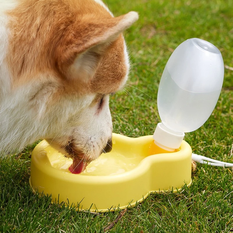 Dog Water Bottle Collapsible Silicone Heat Resistant Safe Folding Outdoor Travel Drinking Dispenser for Dog Cat Puppy Hiking Cup