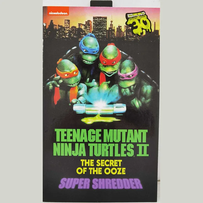 

TMNT Shredder Figure NECA 54207 Teenage Mutant Ninja Turtle Action Figuras Anime Model Peripheral 7-Inch Figurine Original Gift