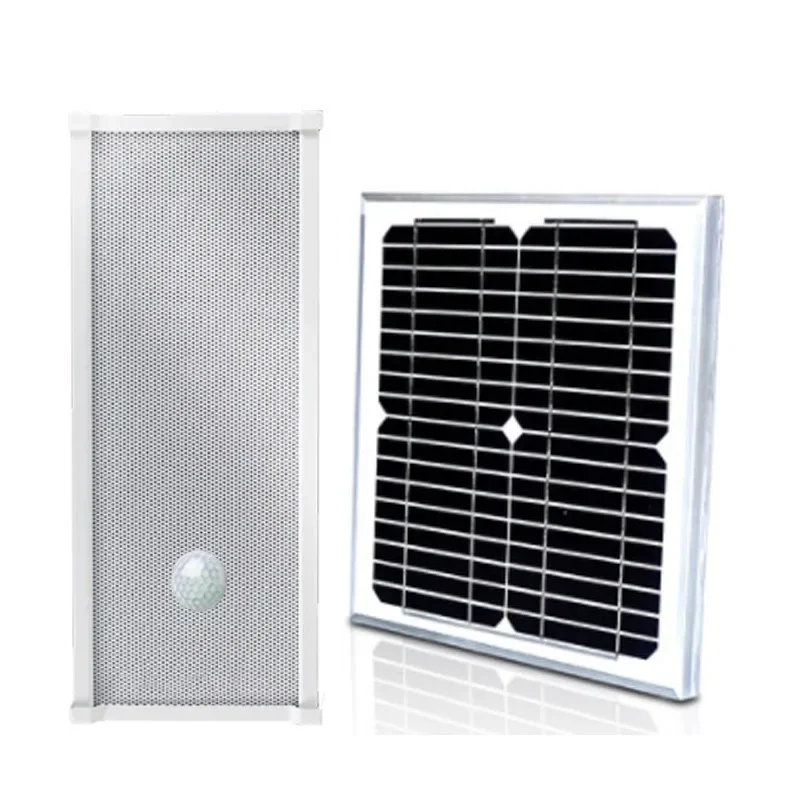 Solar power supply, no wiring, outdoor construction site forest fire prevention broadcast, waterproof horn