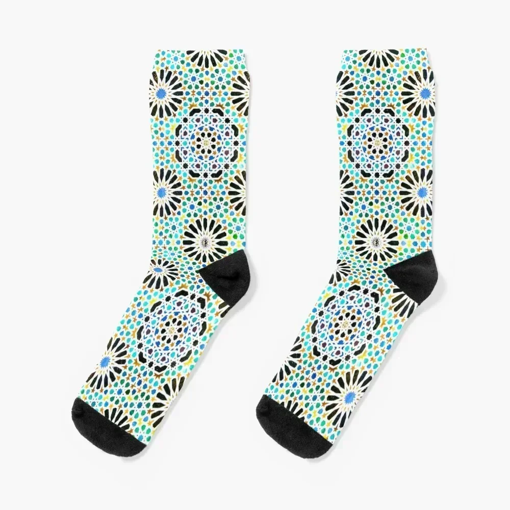 Alhambra tessellation Socks loose Men's Socks Woman Men's