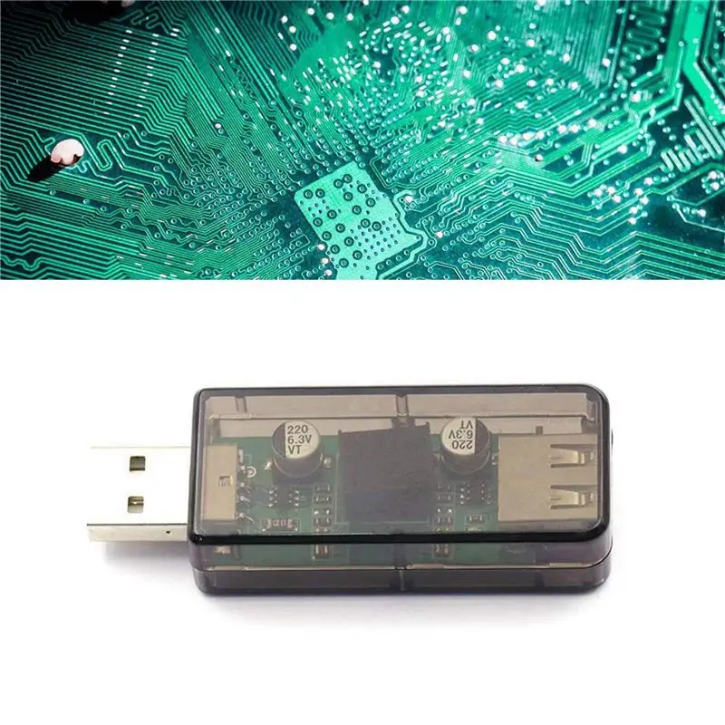 Voltvibe-3X USB Isolator ADUM3160 USB To USB Digital Audio Signal Power Isolator Module Supports 12Mbps 1.5Mbps