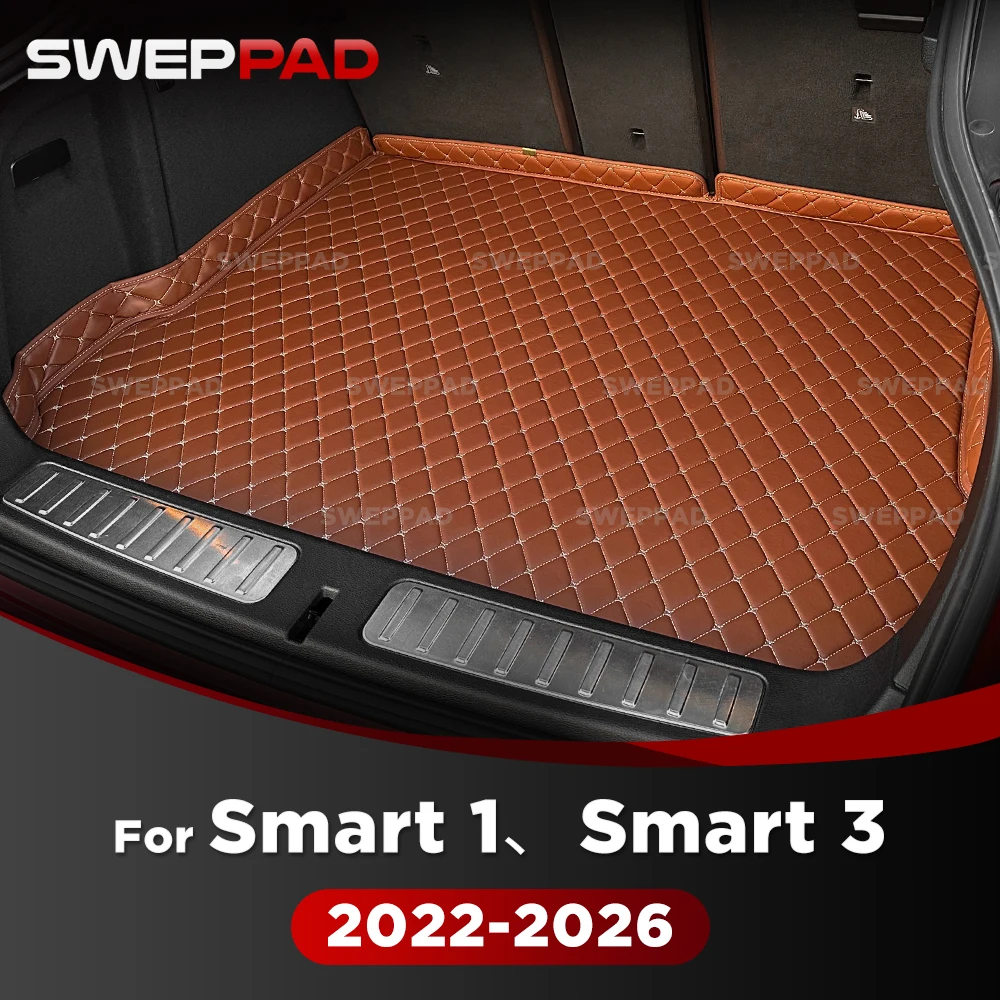 

Для Smart Pablo Smart 3 2022-2026 Коврик в багажник автомобиля на заказ, защита от грязи, защитный коврик, вкладыш для багажника, автомобильные аксессуары для интерьера