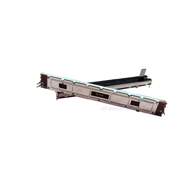 1 قطعة مقياس الجهد الانزلاق المستقيم SC1009N B10K الطول الإجمالي 128 مللي متر السفر 100 مللي متر طول المقبض 8 مللي متر 15 مللي متر 3 دبوس خلط حجم وحدة التحكم #6