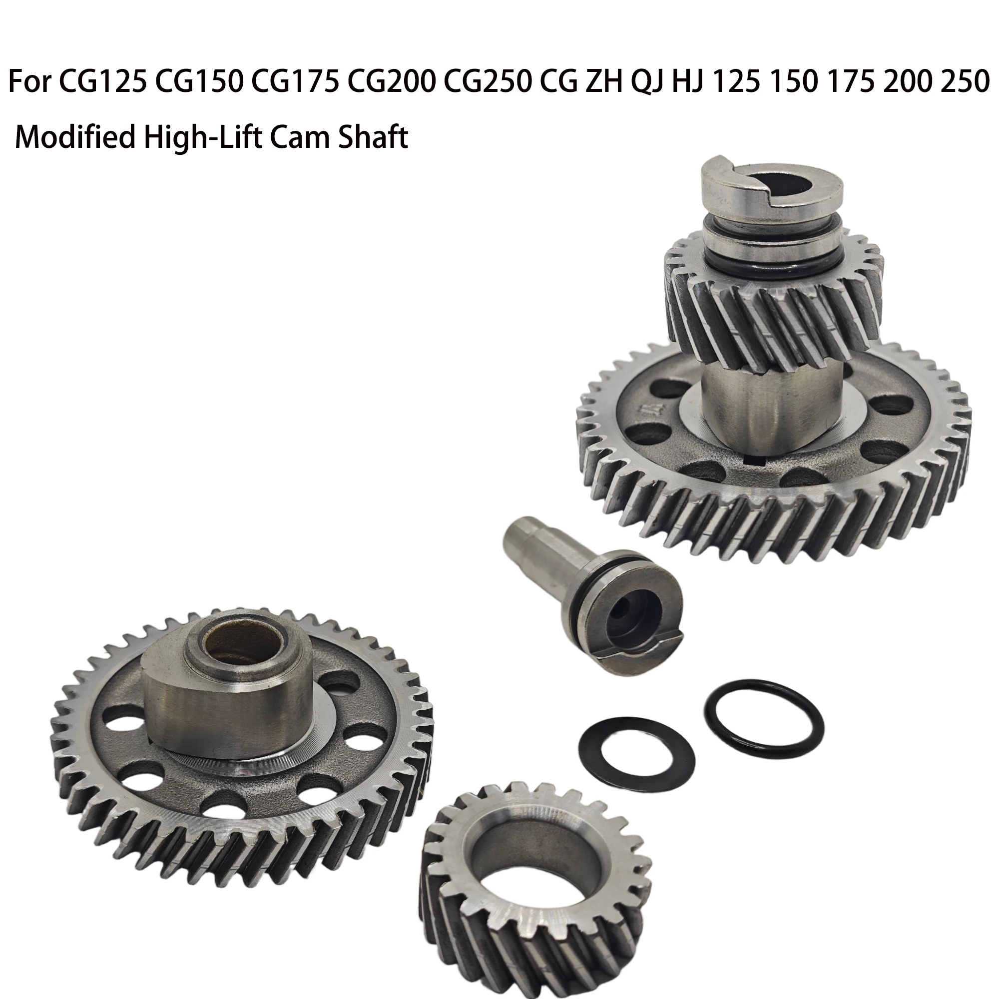 

Upgraded Racing Camshaft for CG125 CG150 CG175 CG200 CG250 CG ZH QJ HJ 125 150 175 200 250 Modified High-Lift Cam Shaft