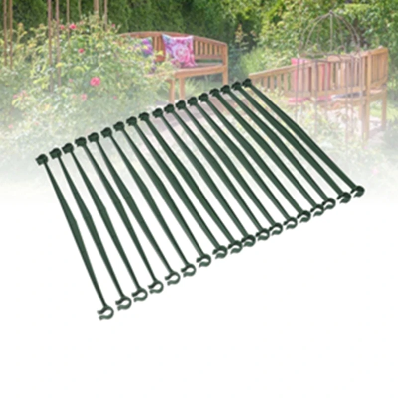 36PCS Stake Arms For Tomato Cage 11.8 Inch Plastic Expandable Plant Supports Trellis Connectors For Climbing Plants