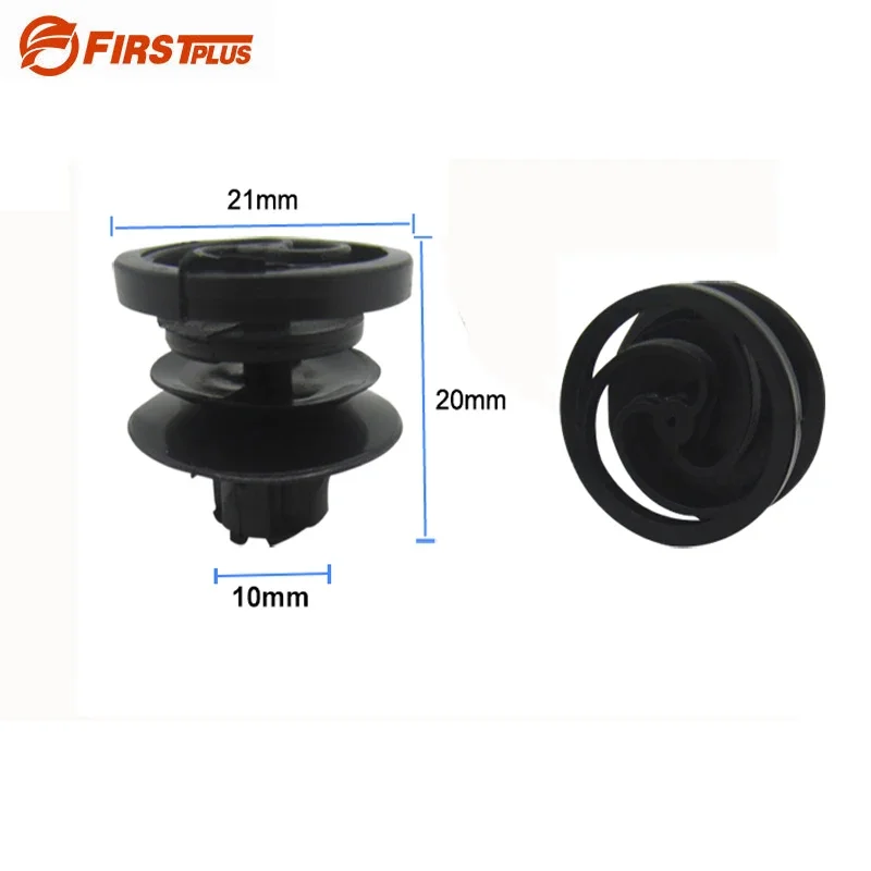 50 x Plastic Auto Clips Car Door Panel Clip Bumper Trim Fastener Retainer Fender Clip For Passat B5
