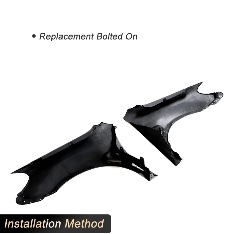 

Расширители передних боковых крыльев автомобиля для Volkswagen VW Golf 6 VI MK6 2010-2013, гоночные боковые крылья, вентиляционные панели, комплекты кузова из углеродного волокна