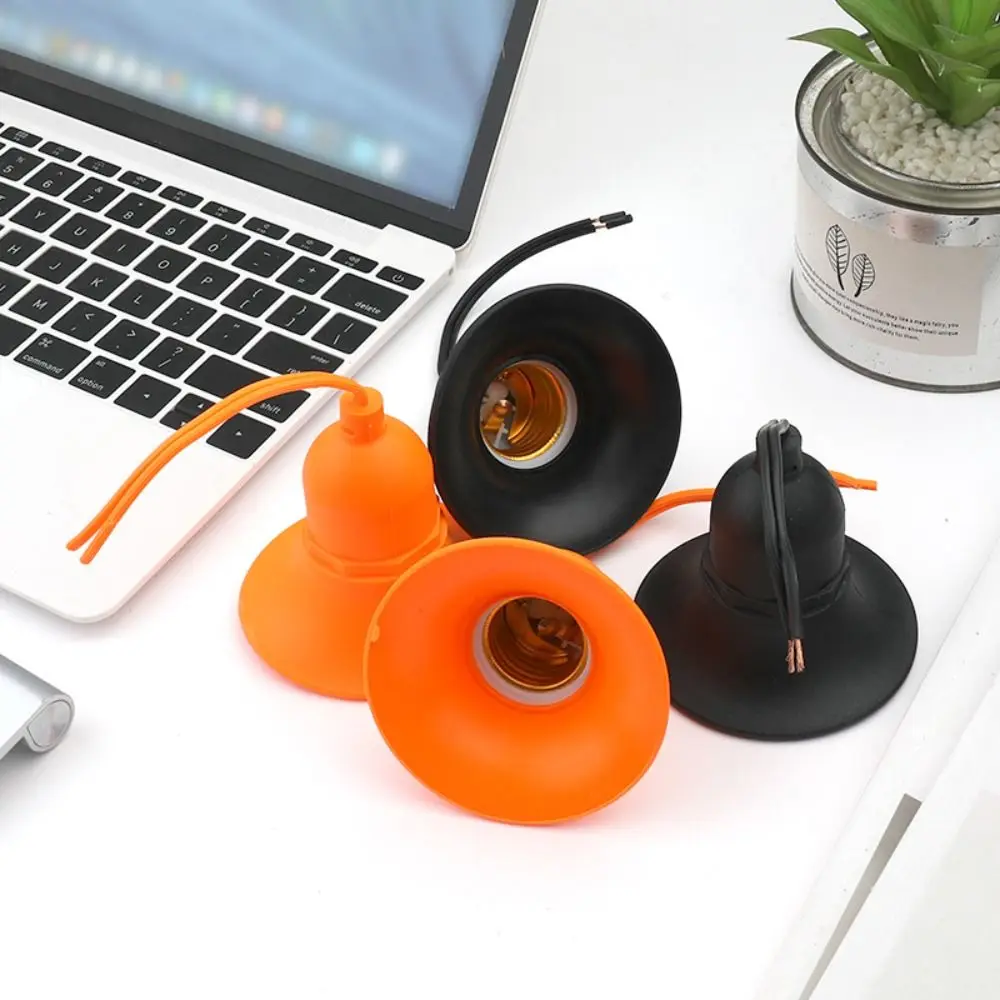 High Quality Screw E27 Lamp Holder Waterproof Plastic shell Pendant Lamp Holder with Cable LED Bulb Base Outdoor