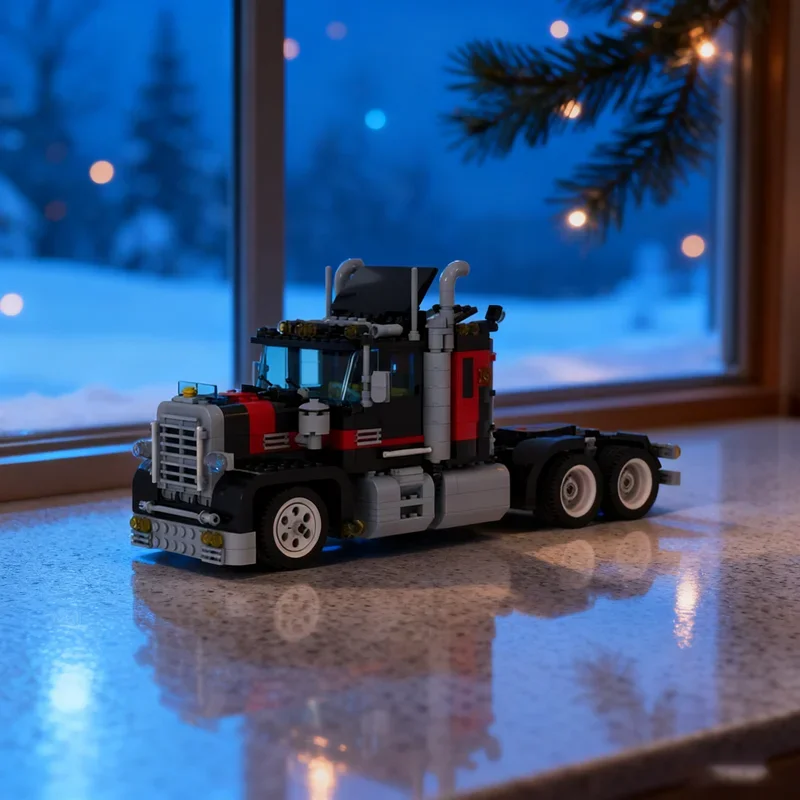 

920pcs MOC Yellow CAT Truck Model Teamed Building blocks Architecture DIY idea Christmas gift Education Brick Kids toy Birthday