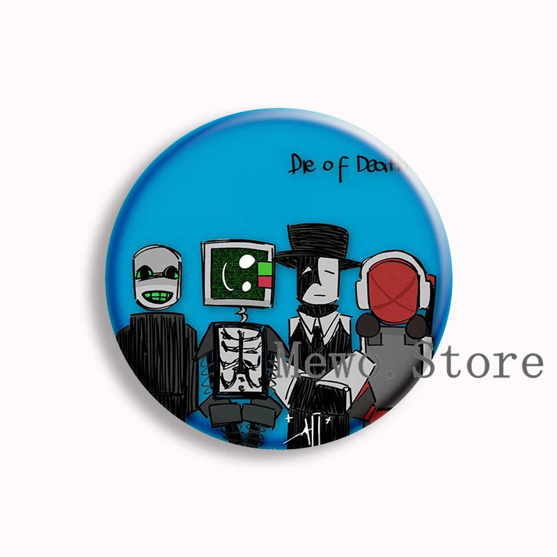 Artful x Pursuer Fanart Anime Soft Button Pin Dead Of Death MagicMonster Brooches Badge Bag Decor Jewelry Gamer Collect Gifts