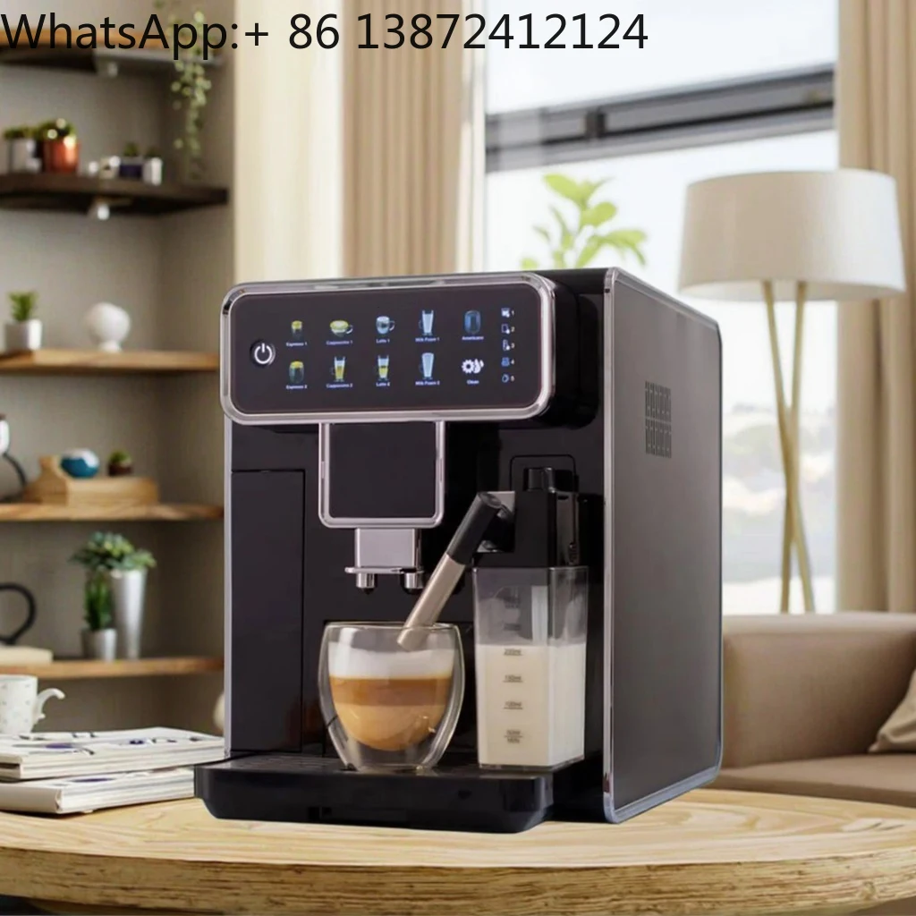 3 في 1 Cafeteras أفضل ماكينة صنع القهوة الأوتوماتيكية التجارية الإيطالية باريستا اسبريسو للمنزل